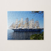 Segelschiff am Seepuzzlen Puzzle (Horizontal)