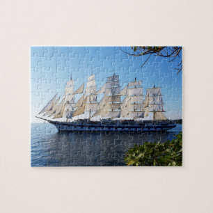 Segelschiff am Seepuzzlen Puzzle