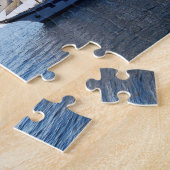 Segelschiff am Seepuzzlen Puzzle (Seite)