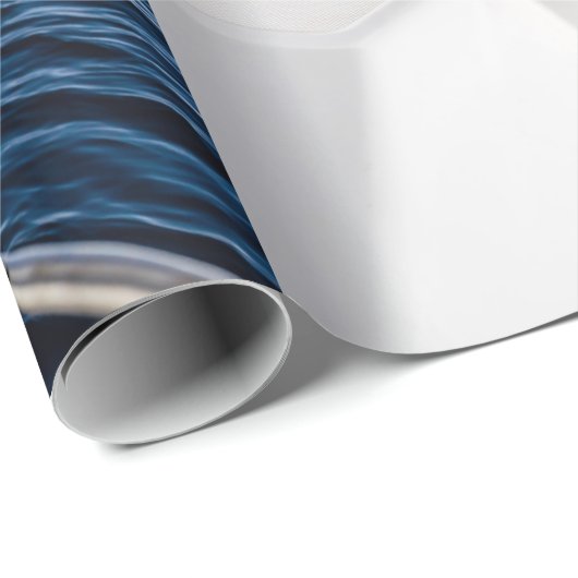 Segelschiff auf dem Seefrachtpapier Geschenkpapier (Rolleneckpunkt)