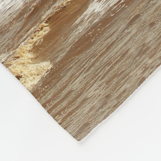 SEGELSCHIFF AUF DEM STRAND FLEECEDECKE (Ecke)