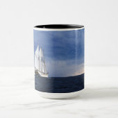 Segelschiff auf der Ostsee Tasse (Zentrum)