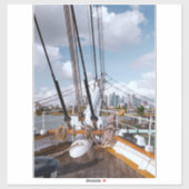 Segelschiff Aufkleber (Blatt)