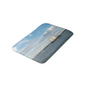 Segelschiff Badematte (Schrägansicht)