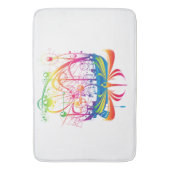 Segelschiff Badematte (Vorderseite Vertikal)