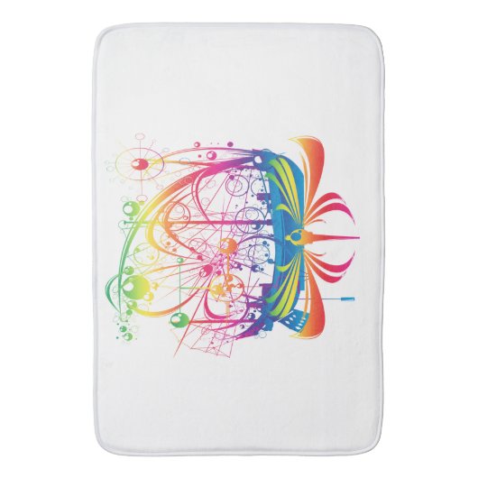 Segelschiff Badematte (Vorderseite Vertikal)