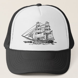 Segelschiff (Brig) Truckerkappe
