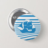 Segelschiff Button (Vorne & Hinten)