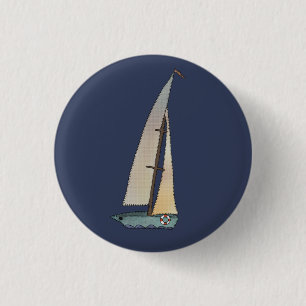 Segelschiff Button