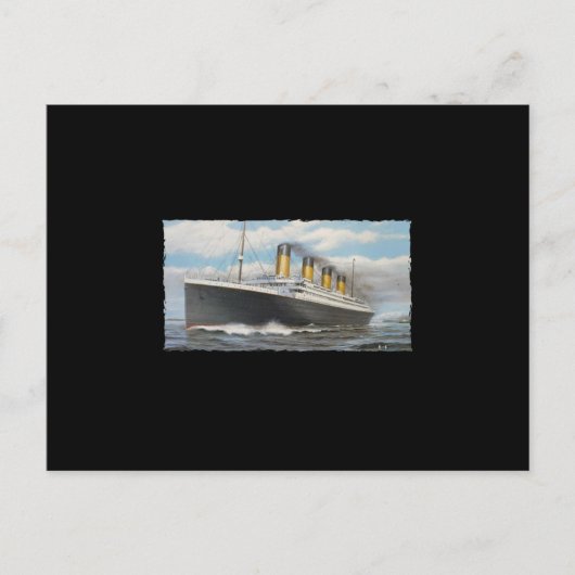Segelschiff - Cooles Segeln Postkarte (Vorderseite)
