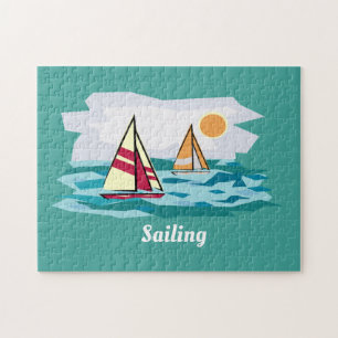 Segelschiff Design Jigsaw Puzzle