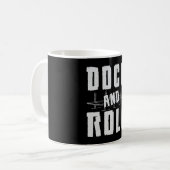 Segelschiff "Dock and Roll Sailboat" Kaffeetasse (Vorderseite Links)