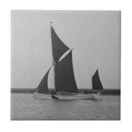 Segelschiff-Erinnerung Fliese