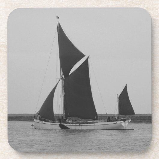 Segelschiff-Erinnerung Getränkeuntersetzer (Vorderseite)
