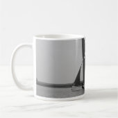 Segelschiff-Erinnerung Kaffeetasse (Links)