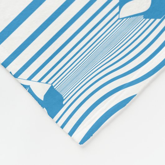 Segelschiff Fleecedecke (Ecke)