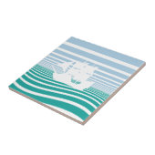Segelschiff Fliese (Seite)