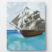 Segelschiff Fotoplatte (Vorderseite)