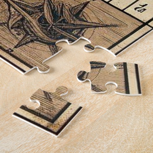 Segelschiff für Skull und Kreuzknochen 1 Puzzle (Seite)