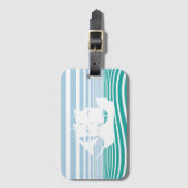 Segelschiff Gepäckanhänger (Vorderseite Vertikal)