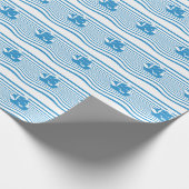 Segelschiff Geschenkpapier (Ecke)