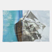Segelschiff Handtuch (Horizontal)