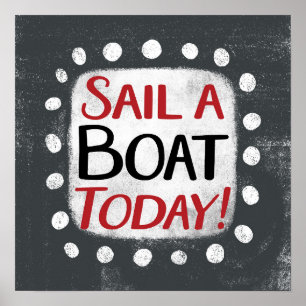 Segelschiff Heute Poster Wall Art