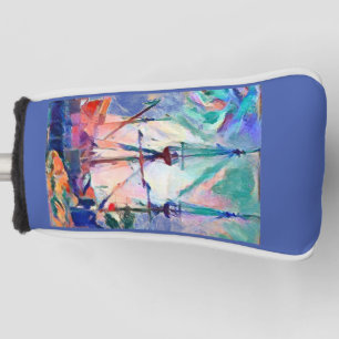 Segelschiff im Hafen skurrile Golf Headcover