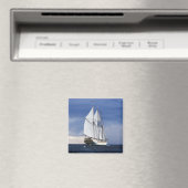 Segelschiff in der Ostsee Magnet (In Situ (Geschirrspüler))