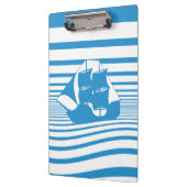 Segelschiff Klemmbrett (Links)