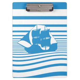 Segelschiff Klemmbrett