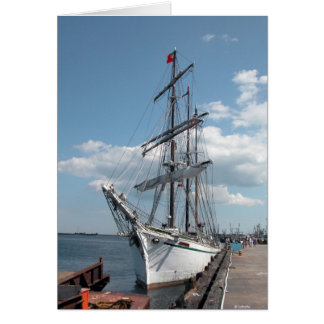 Segelschiff--leere Karte