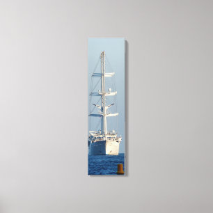 Segelschiff Leinwand "Head-on-View" Art