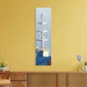 Segelschiff Leinwand "Head-on-View" Art (Insitu (Wohnzimmer))