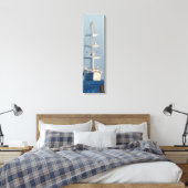 Segelschiff Leinwand "Head-on-View" Art (Insitu (Schlafzimmer))