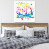 Segelschiff Leinwanddruck (Insitu (Schlafzimmer))