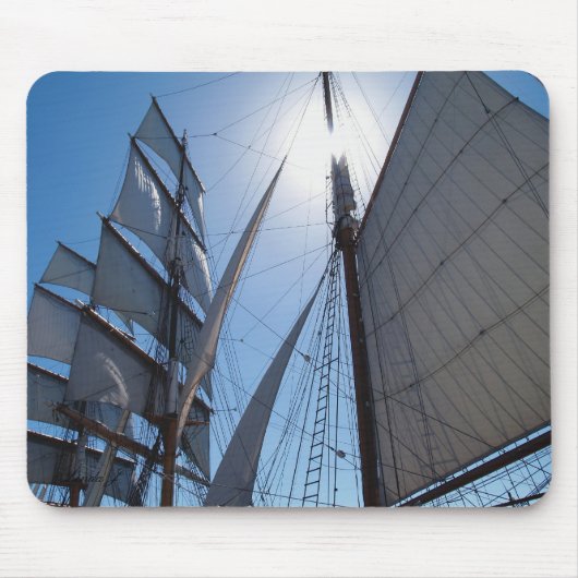 Segelschiff-Mauspad Mousepad (Vorne)