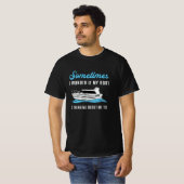 Segelschiff meines Bootes Kreuzfahrtschiff Segler T-Shirt (Vorne ganz)