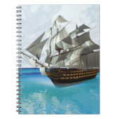 Segelschiff Notizblock (Vorderseite)