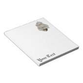 Segelschiff Notizblock (angewinkelt)