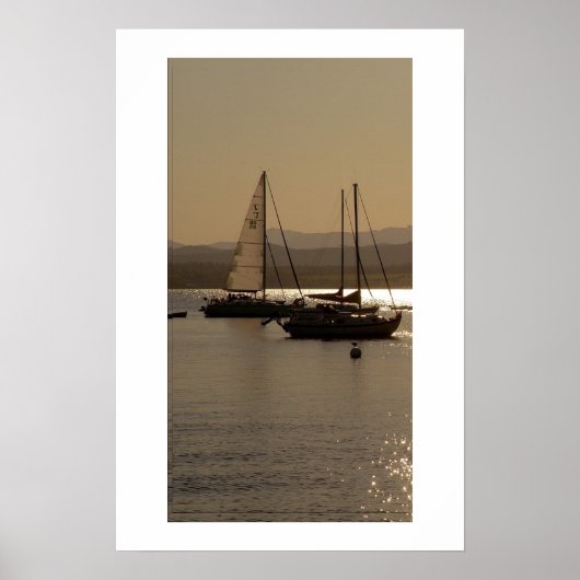 Segelschiff Nr. 1 Poster (Vorne)