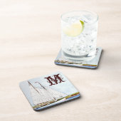 Segelschiff Ocea Monogram Drink Untersetzer (Rechte Seite)