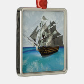 Segelschiff Ornament Aus Metall (Rechts)