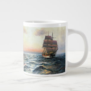Segelschiff Ozean Segelboot Clipper Meere Jumbo-Ta Jumbo-Tasse