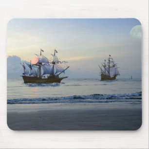 Segelschiff Pirate Sailboat Sea Mousepad