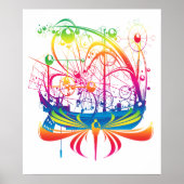 Segelschiff Poster (Vorne)