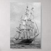 Segelschiff Poster (Vorne)