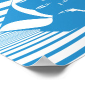 Segelschiff Poster (Ecke)