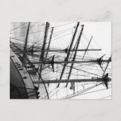 Segelschiff Postkarte (Vorderseite)