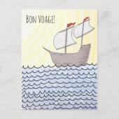 Segelschiff Postkarte (Vorderseite)